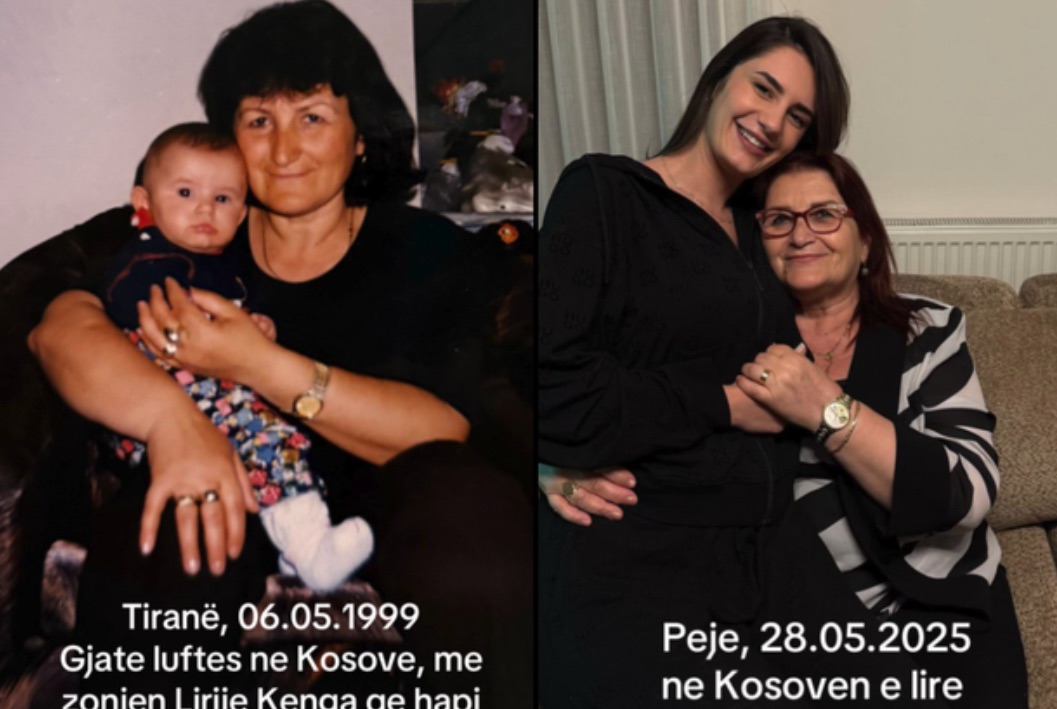 Një kujtim i gjallë i vitit 1999 – Gruaja nga Tirana ribashkohet me vajzën nga Peja