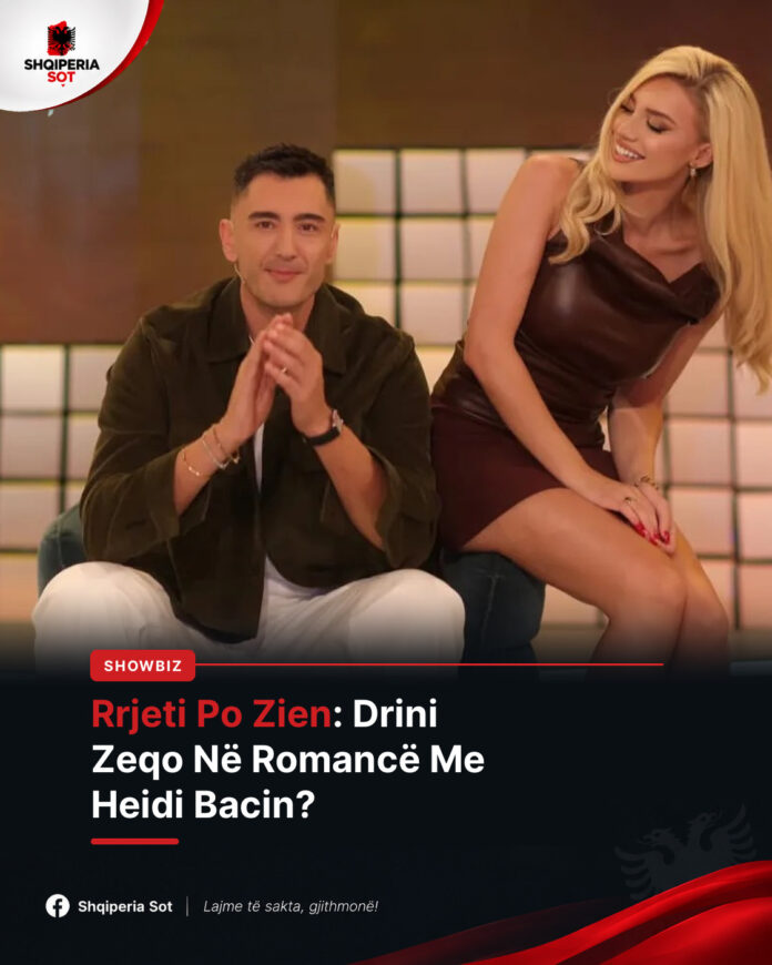 Rrjeti po zien: Drini Zeqo në një romancë me moderatoren e Top Channel, Heidi Bacin?
