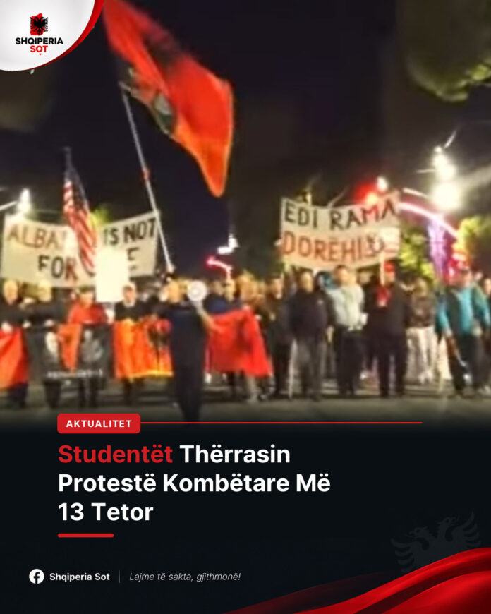 Studentët thërrasin protestë kombëtare më 13 tetor para Ministrisë së Arsimit