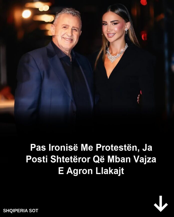 Pas ironisë me protestën në “Portokalli”, zbulohet posti shtetëror që mban vajza e Agron Llakajt